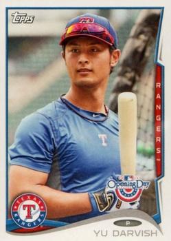 2014 Topps Opening Day #148 Yu Darvish Front