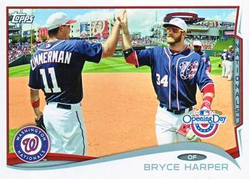 2014 Topps Opening Day #200 Bryce Harper Front