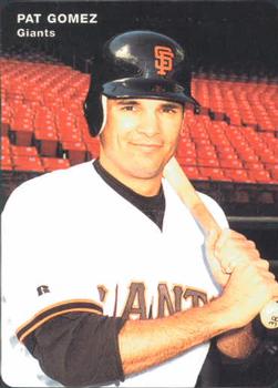 1995 Mother's Cookies San Francisco Giants #22 Pat Gomez Front