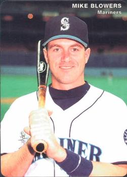 1995 Mother's Cookies Seattle Mariners #10 Mike Blowers Front