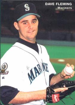 1995 Mother's Cookies Seattle Mariners #3 Dave Fleming Front