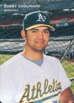 1996 Mother's Cookies Oakland Athletics #16 Bobby Chouinard Front