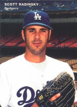 1996 Mother's Cookies Los Angeles Dodgers #22 Scott Radinsky Front