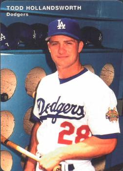 1996 Mother's Cookies Los Angeles Dodgers #9 Todd Hollandsworth Front