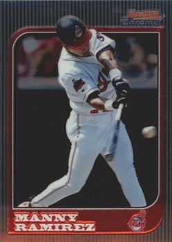 1997 Bowman Chrome #29 Manny Ramirez Front