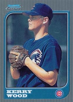 1997 Bowman Chrome #183 Kerry Wood Front