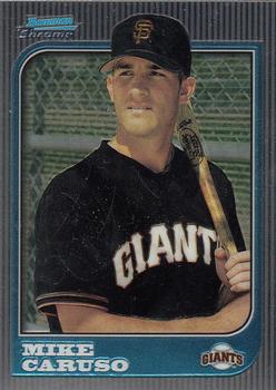 1997 Bowman Chrome #211 Mike Caruso Front