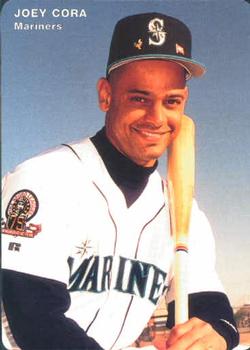 1996 Mother's Cookies Seattle Mariners #8 Joey Cora Front
