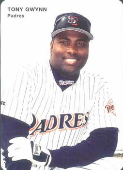 1996 Mother's Cookies San Diego Padres #2 Tony Gwynn Front