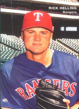 1996 Mother's Cookies Texas Rangers #11 Rick Helling Front
