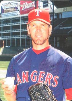 1996 Mother's Cookies Texas Rangers #16 Mike Henneman Front