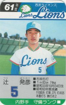 1986 Takara Seibu Lions #NNO Hatsuhiko Tsuji Front