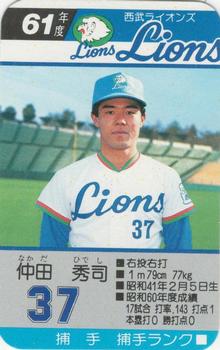 1986 Takara Seibu Lions #NNO Hideshi Nakada Front
