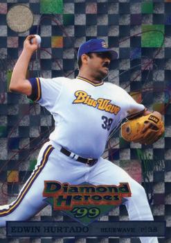 1999 BBM Diamond Heroes #167 Edwin Hurtado Front