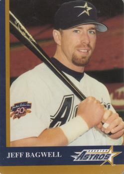 1997 Mother's Cookies Houston Astros #2 Jeff Bagwell Front