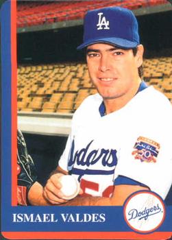 1997 Mother's Cookies Los Angeles Dodgers #11 Ismael Valdes Front