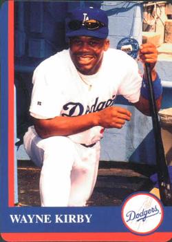 1997 Mother's Cookies Los Angeles Dodgers #16 Wayne Kirby Front