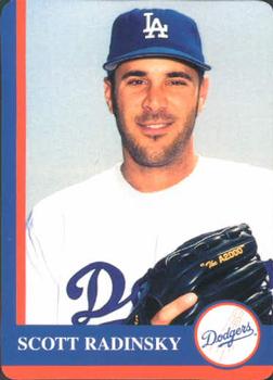 1997 Mother's Cookies Los Angeles Dodgers #21 Scott Radinsky Front