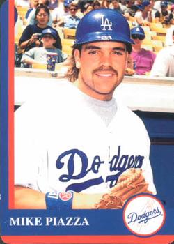 1997 Mother's Cookies Los Angeles Dodgers #3 Mike Piazza Front