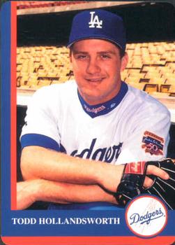 1997 Mother's Cookies Los Angeles Dodgers #6 Todd Hollandsworth Front