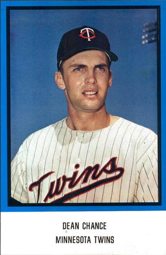 1968 Minnesota Twins Postcards #NNO Dean Chance Front