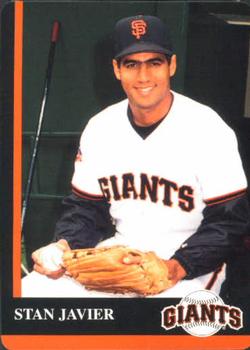 1997 Mother's Cookies San Francisco Giants #13 Stan Javier Front