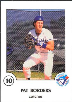1988 Toronto Blue Jays Fire Safety #NNO Pat Borders Front