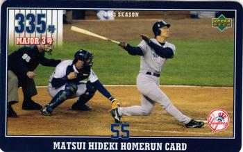 2003 Upper Deck NTV Hideki Matsui Homerun Cards #335 Hideki Matsui Front