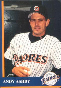 1997 Mother's Cookies San Diego Padres #21 Andy Ashby Front