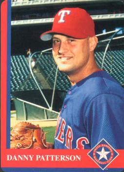 1997 Mother's Cookies Texas Rangers #27 Danny Patterson Front