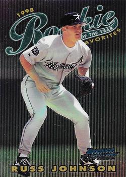 1997 Bowman Chrome - 1998 Rookie of the Year Favorites #ROY6 Russ Johnson Front