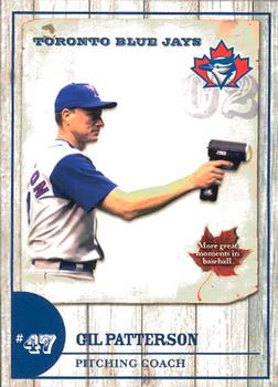 2002 Toronto Blue Jays Limited Edition SGA #NNO Gil Patterson Front