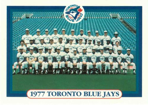 1992 Maxwell House Toronto Blue Jays #NNO 1977 Toronto Blue Jays Team Photo Front