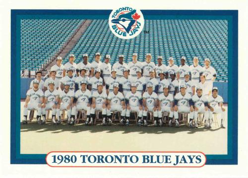 1992 Maxwell House Toronto Blue Jays #NNO 1980 Toronto Blue Jays Team Photo Front