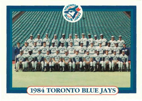 1992 Maxwell House Toronto Blue Jays #NNO 1984 Toronto Blue Jays Team Photo Front