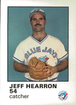 1987 Toronto Blue Jays Fire Safety #NNO Jeff Hearron Front