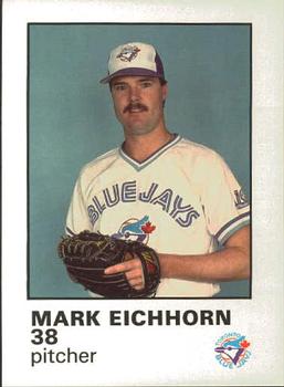 1987 Toronto Blue Jays Fire Safety #NNO Mark Eichhorn Front