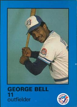 1985 Toronto Blue Jays Fire Safety #NNO George Bell Front