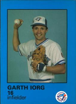 1985 Toronto Blue Jays Fire Safety #NNO Garth Iorg Front
