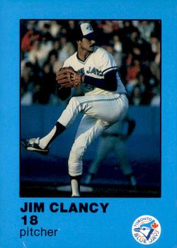 1984 Toronto Blue Jays Fire Safety #NNO Jim Clancy Front