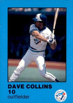 1984 Toronto Blue Jays Fire Safety #NNO Dave Collins Front