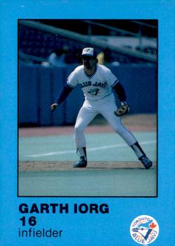 1984 Toronto Blue Jays Fire Safety #NNO Garth Iorg Front