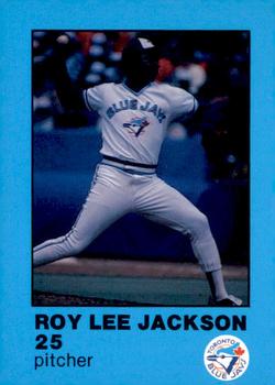 1984 Toronto Blue Jays Fire Safety #NNO Roy Lee Jackson Front