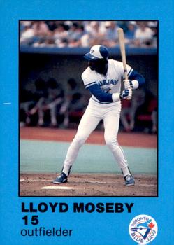 1984 Toronto Blue Jays Fire Safety #NNO Lloyd Moseby Front