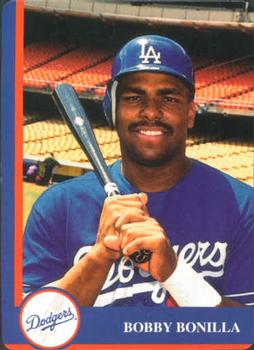 1998 Mother's Cookies Los Angeles Dodgers #3 Bobby Bonilla Front