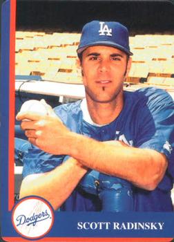 1998 Mother's Cookies Los Angeles Dodgers #9 Scott Radinsky Front