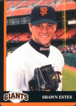 1998 Mother's Cookies San Francisco Giants #3 Shawn Estes Front