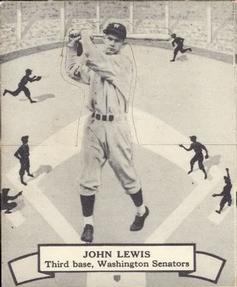 1937 O-Pee-Chee Batter Ups (V300) #101 Buddy Lewis Front
