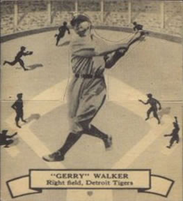 1937 O-Pee-Chee Batter Ups (V300) #110 Gee Walker Front