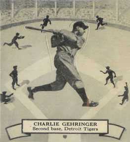 1937 O-Pee-Chee Batter Ups (V300) #112 Charlie Gehringer Front